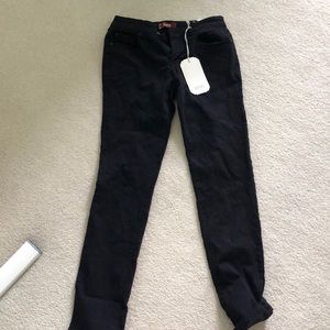 One 5 one authentic skinny black jeans